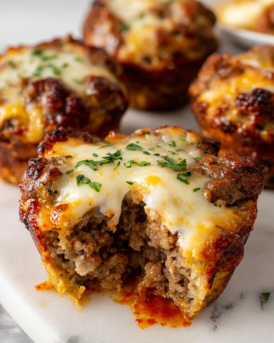 Cheesy Meatloaf Cups Recipe - detail 3