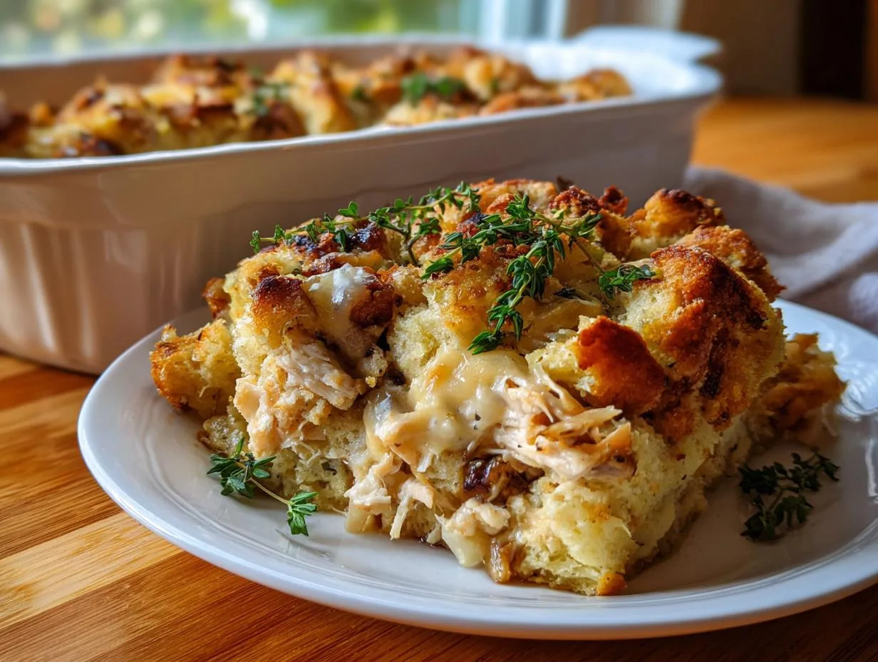 5-Star Chicken Stuffing Casserole Crockpot: Creamy Comfort That Never Fails