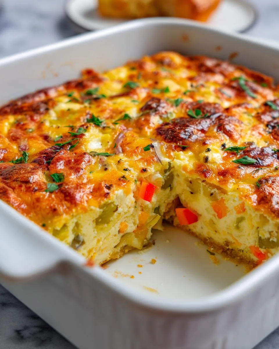 Cottage Cheese Egg Bake - detail 1