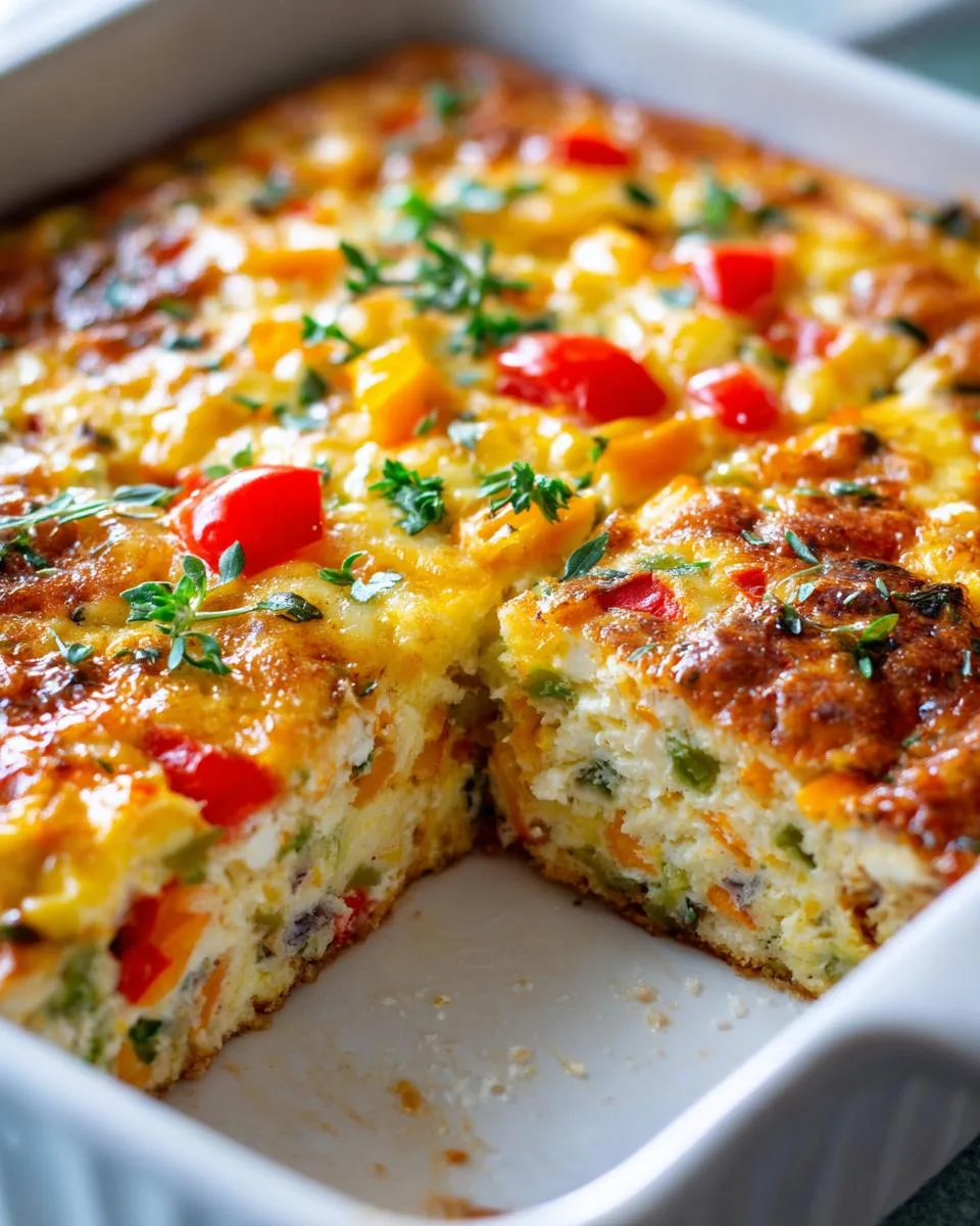 Cottage Cheese Egg Bake - detail 3