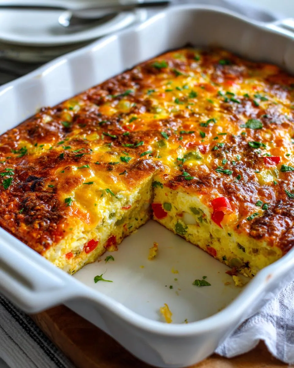 Cottage Cheese Egg Bake - detail 4