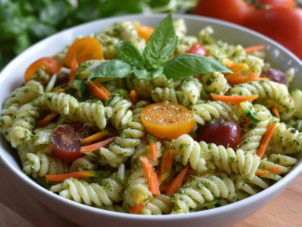 Cottage Cheese Pesto Pasta Salad: 30-Minute Creamy Bliss