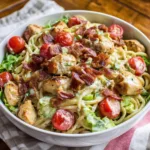 Cottage Cheese Ranch Chicken Pasta