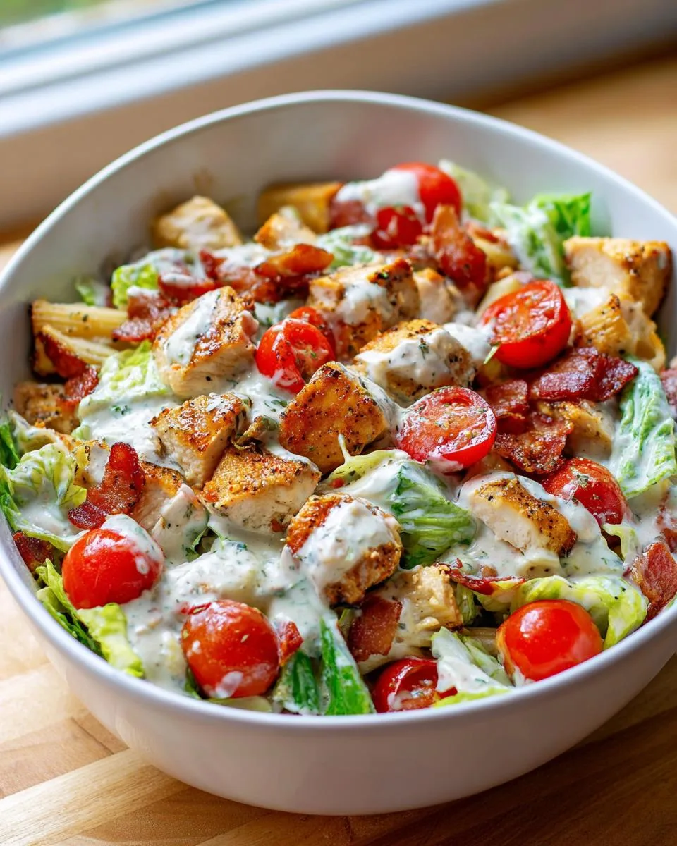 Cottage Cheese Ranch Chicken Pasta - detail 2