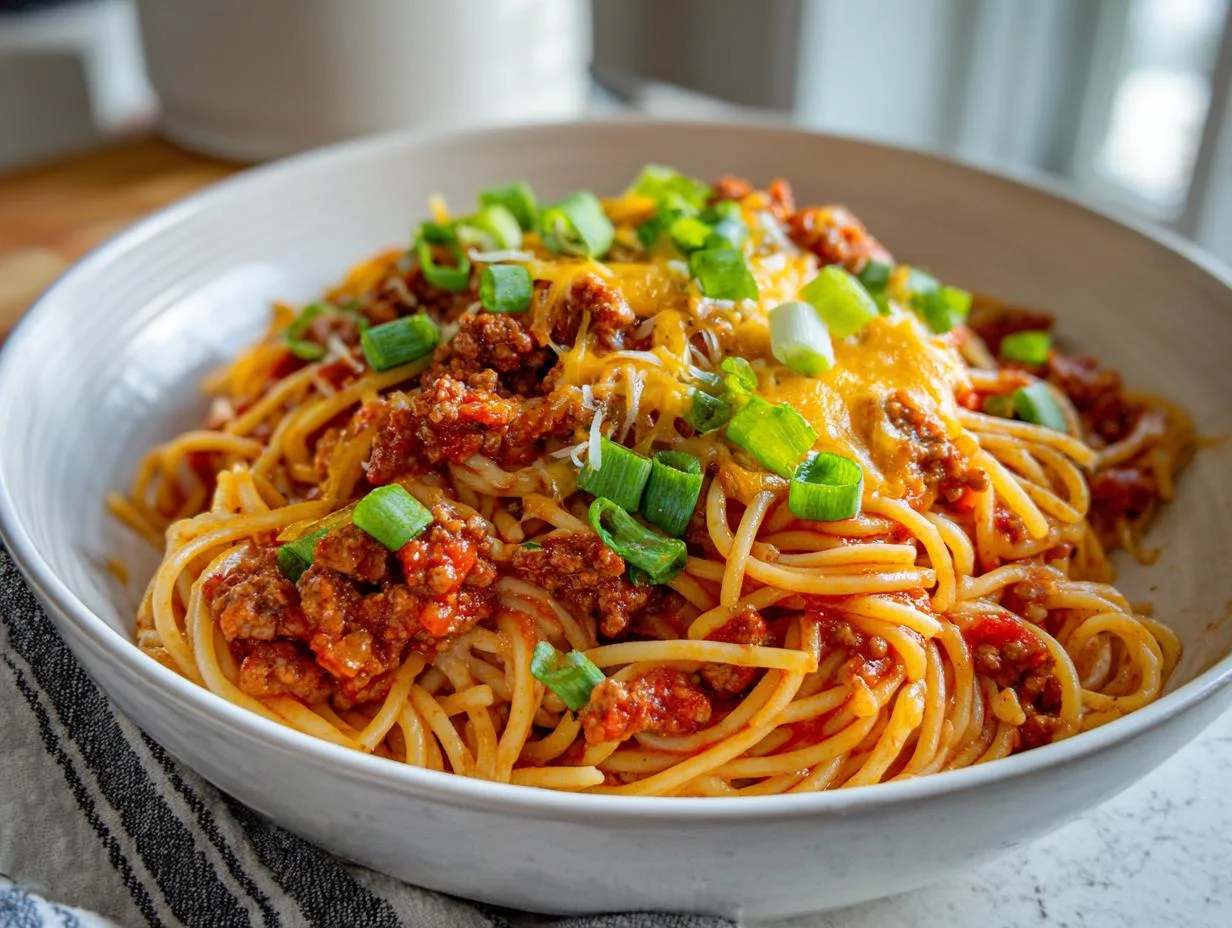 Irresistible Cowboy Spaghetti Recipe That Feeds 6 Hungry Cowboys