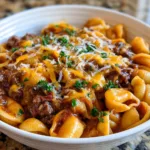 Creamy Beef and Shells Recipe