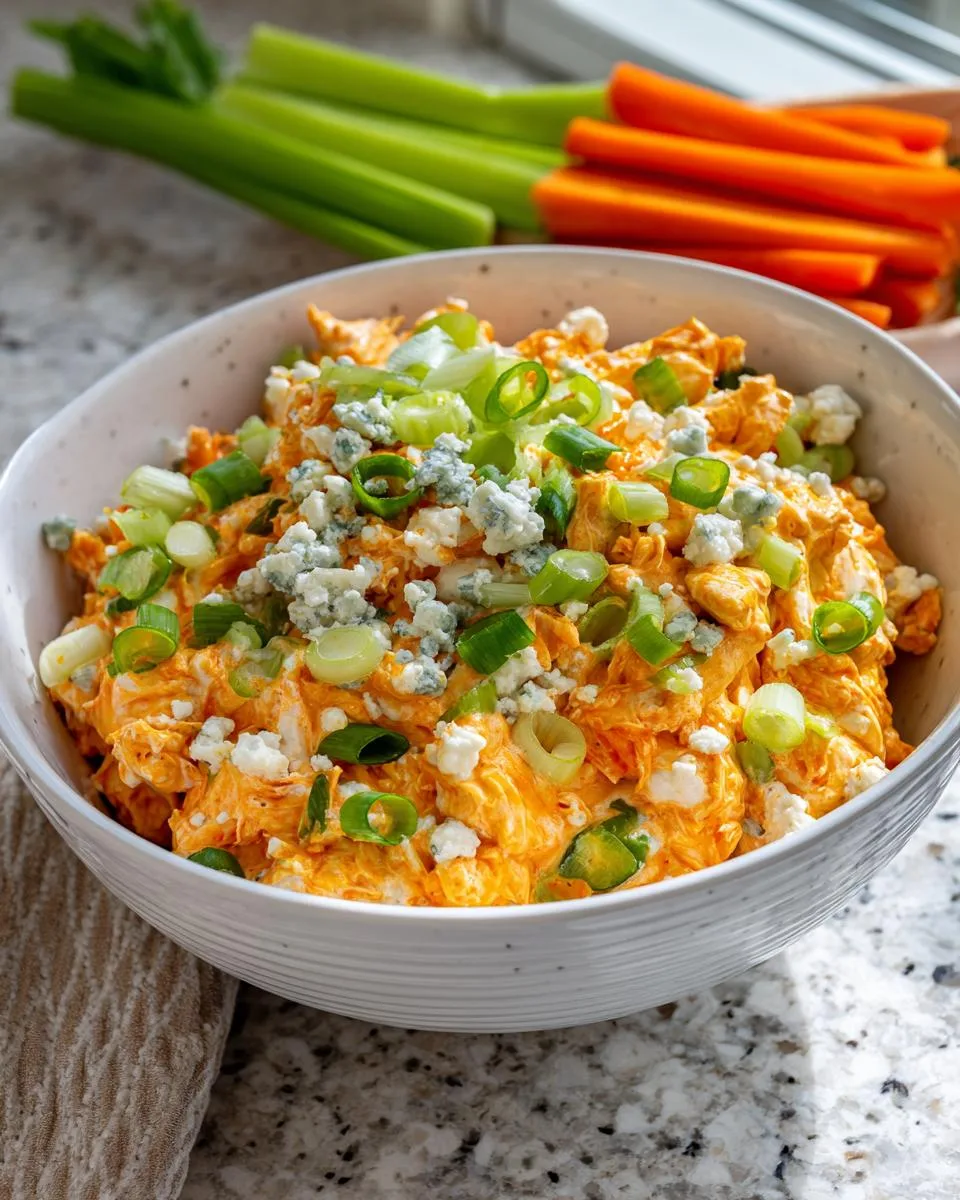 Creamy Buffalo Chicken Salad Bowl - detail 1