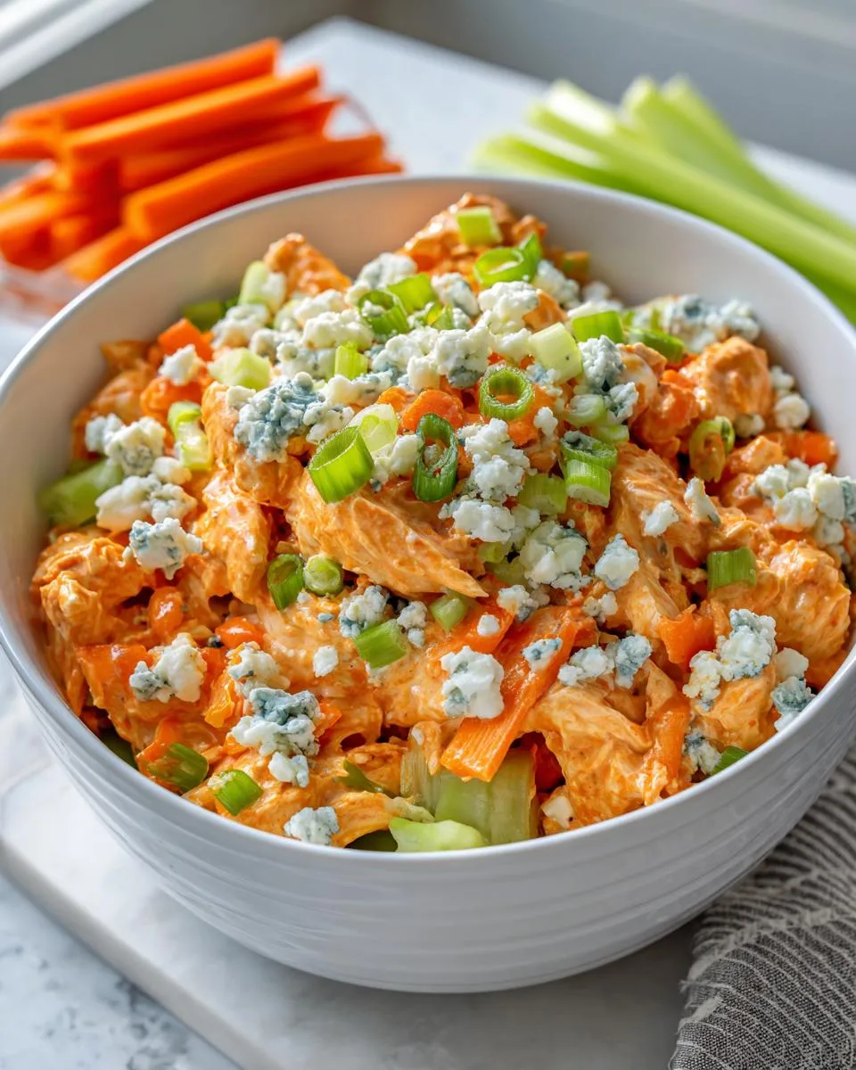 Creamy Buffalo Chicken Salad Bowl - detail 2