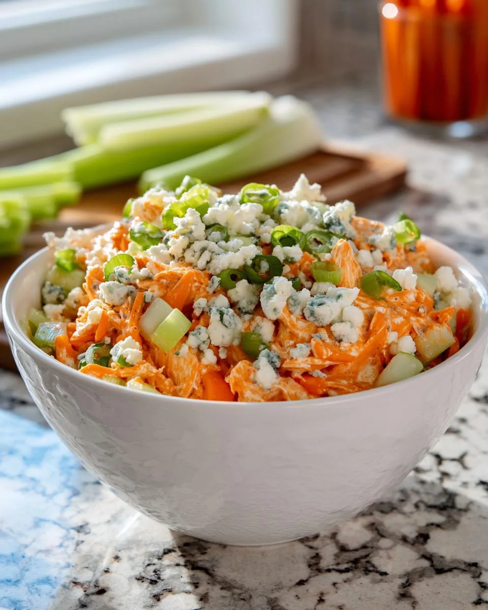 Creamy Buffalo Chicken Salad Bowl - detail 3