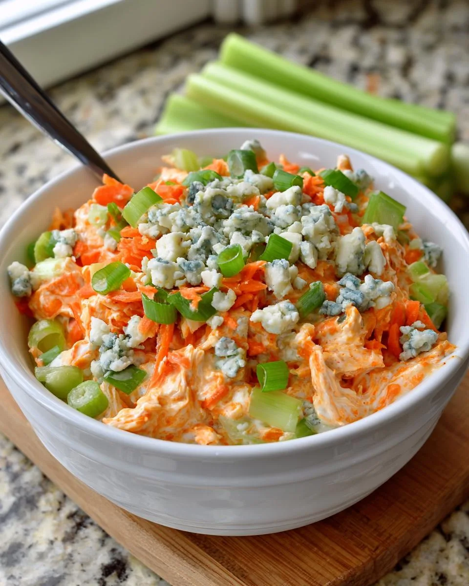 Creamy Buffalo Chicken Salad Bowl - detail 4