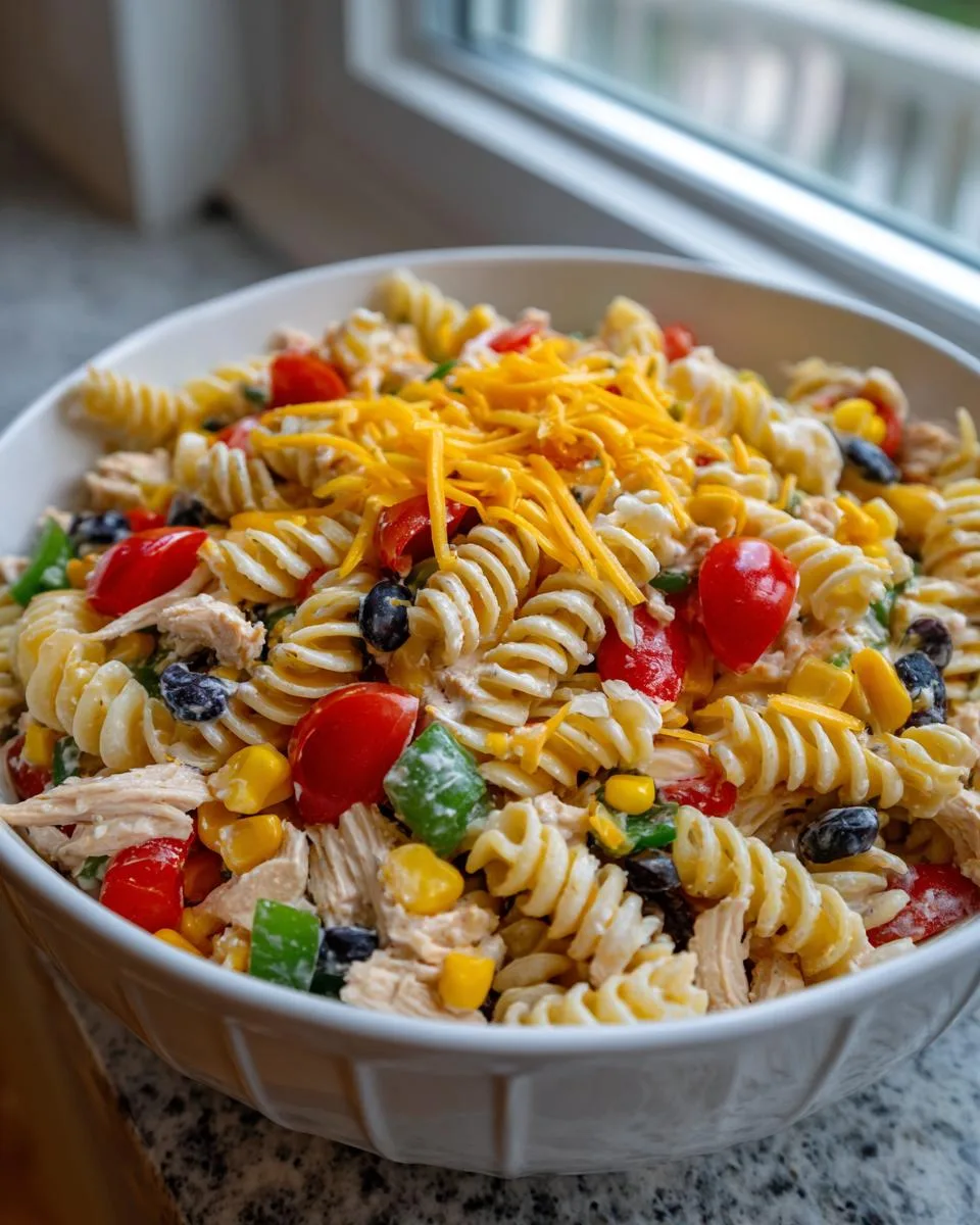 Creamy Cowboy Pasta Salad Recipe - detail 1