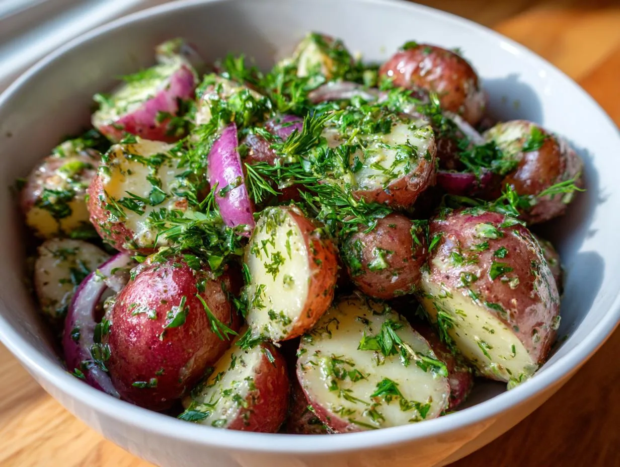 Creamy Healthy Potato Salad with 15-Minute Magic Dressing