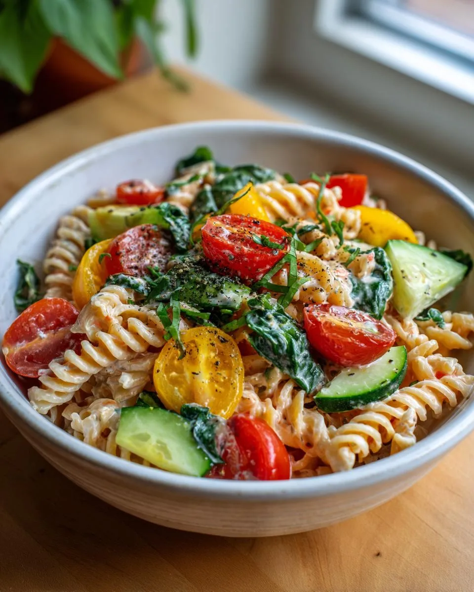Creamy Protein Cottage Cheese Pasta - detail 4