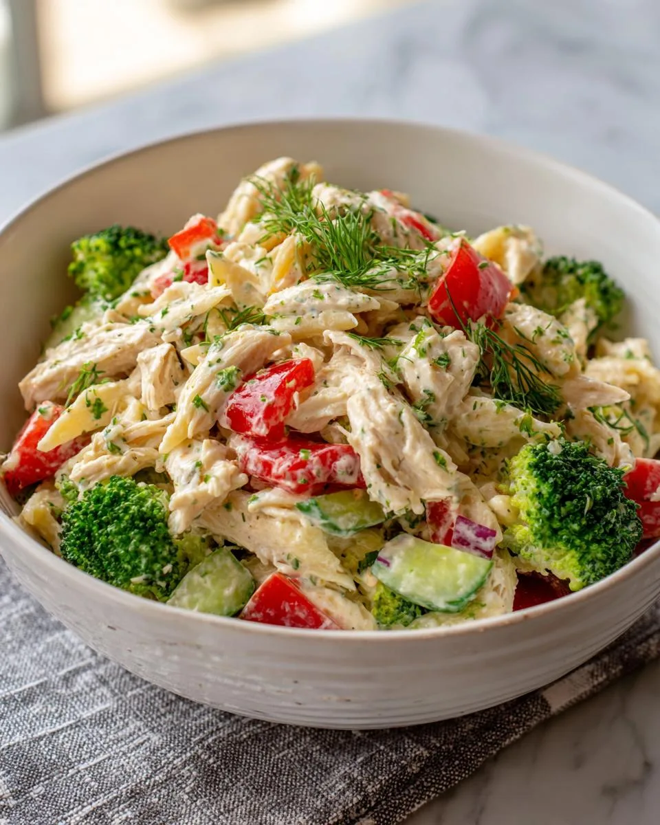 Creamy Ranch Protein Pasta Salad - detail 2