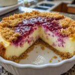 Creamy Rhubarb Cheesecake Dessert