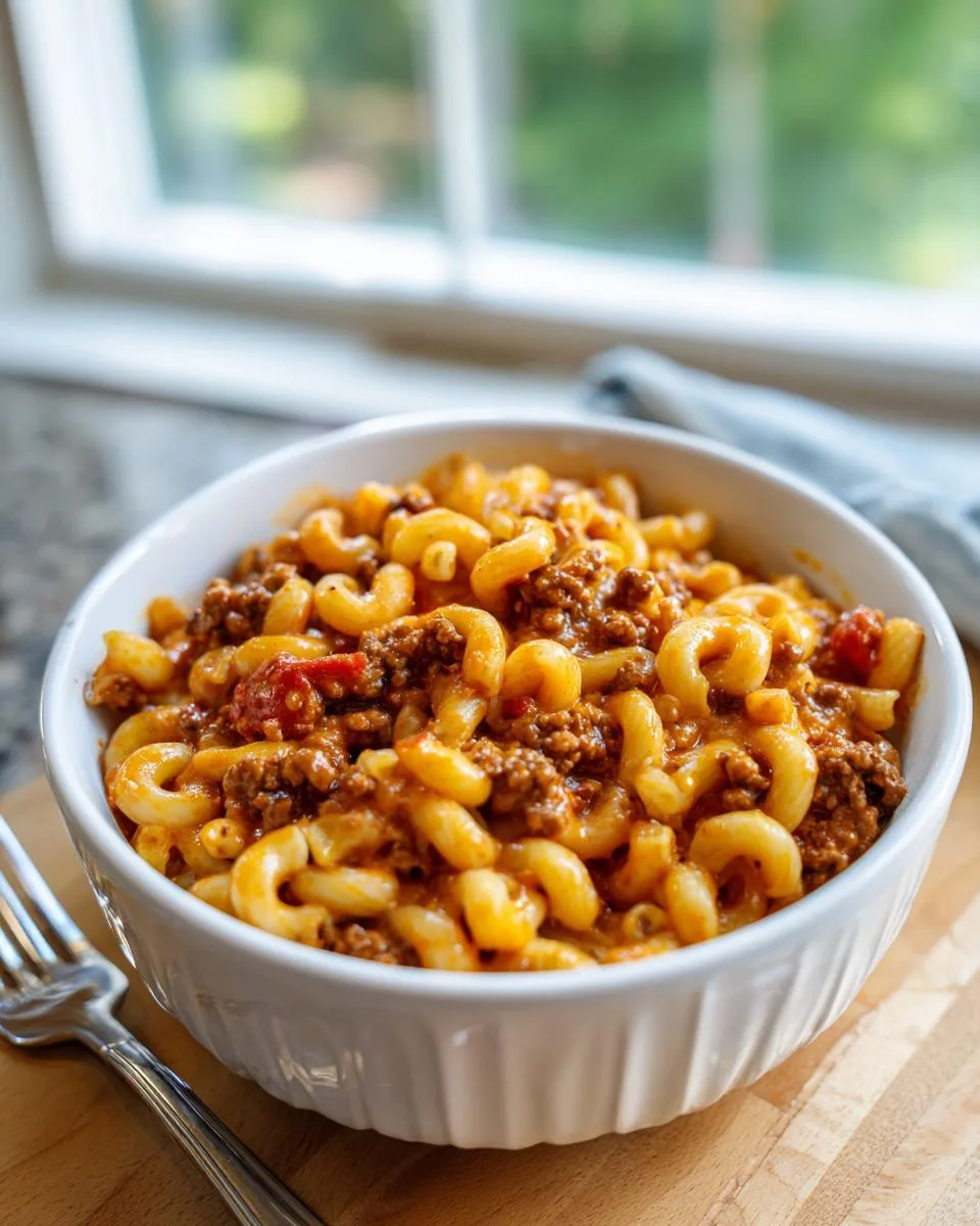Creamy Rotel Pasta Ground Beef - detail 1