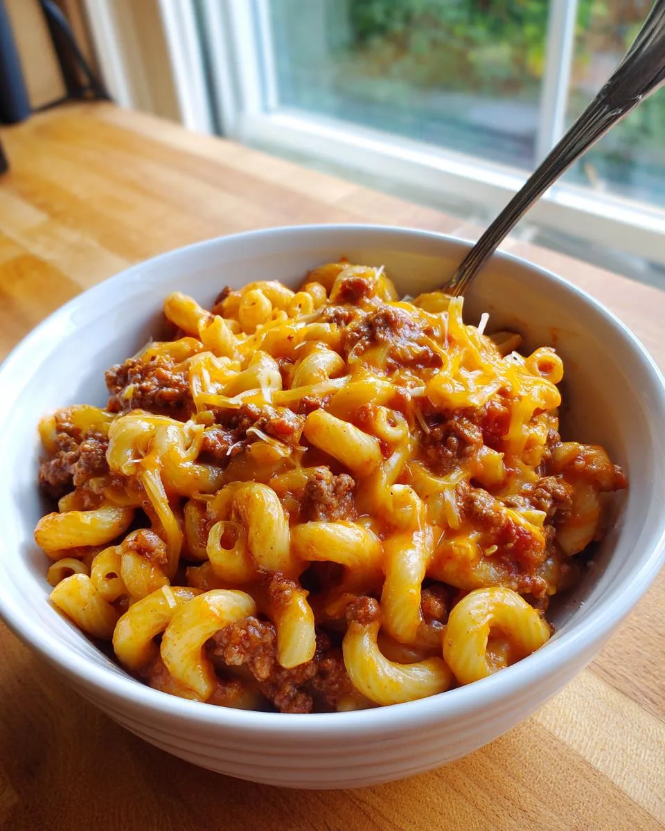 Creamy Rotel Pasta Ground Beef - detail 4