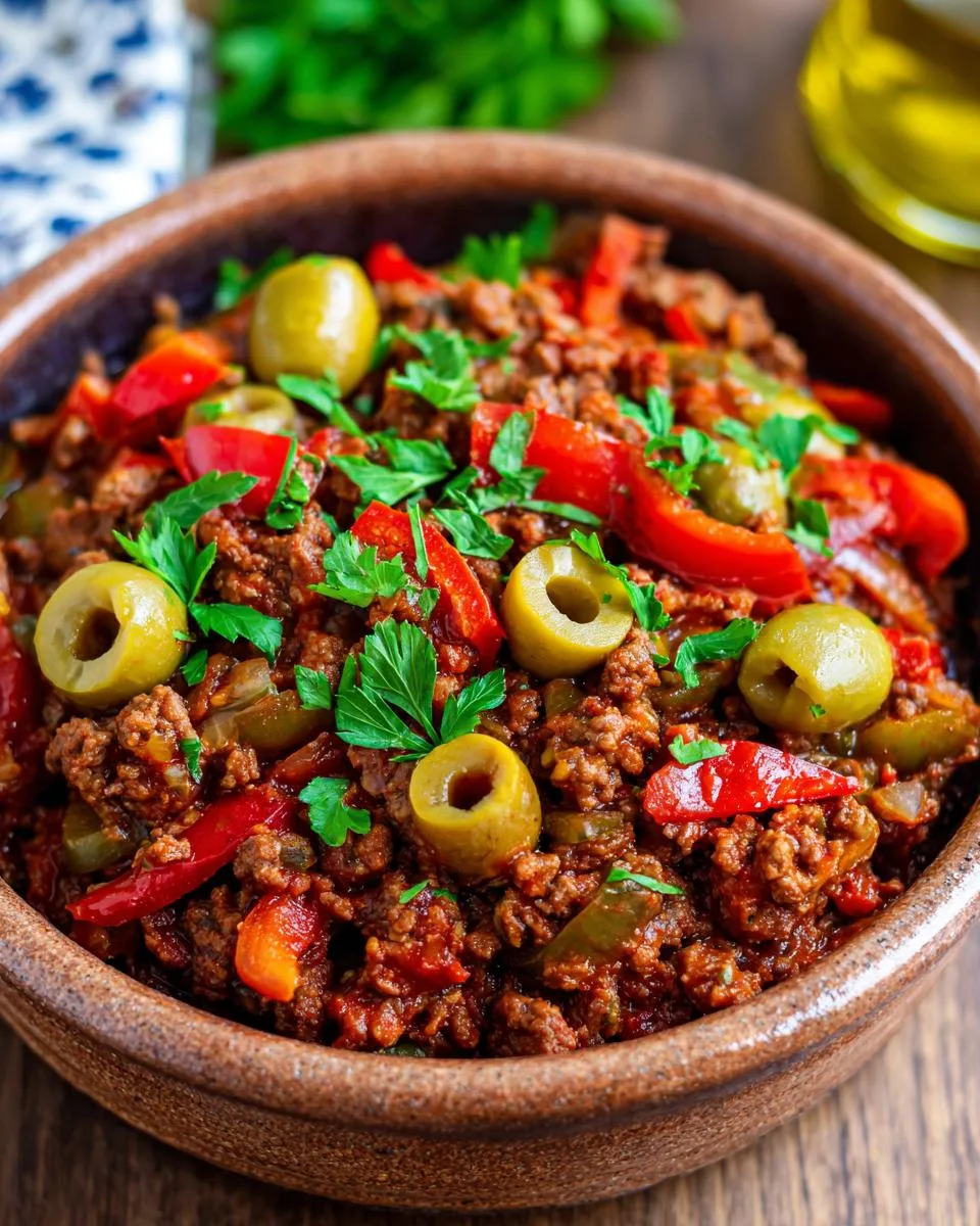 Cuban Beef Picadillo - detail 1