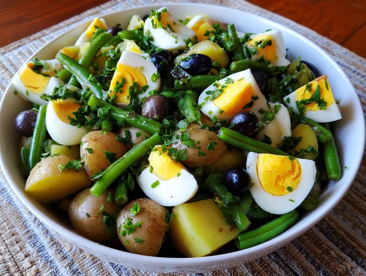 Divine French Style Potato Green Bean Salad in Just 45 Minutes