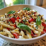 Fresh Cottage Cheese Pasta Salad
