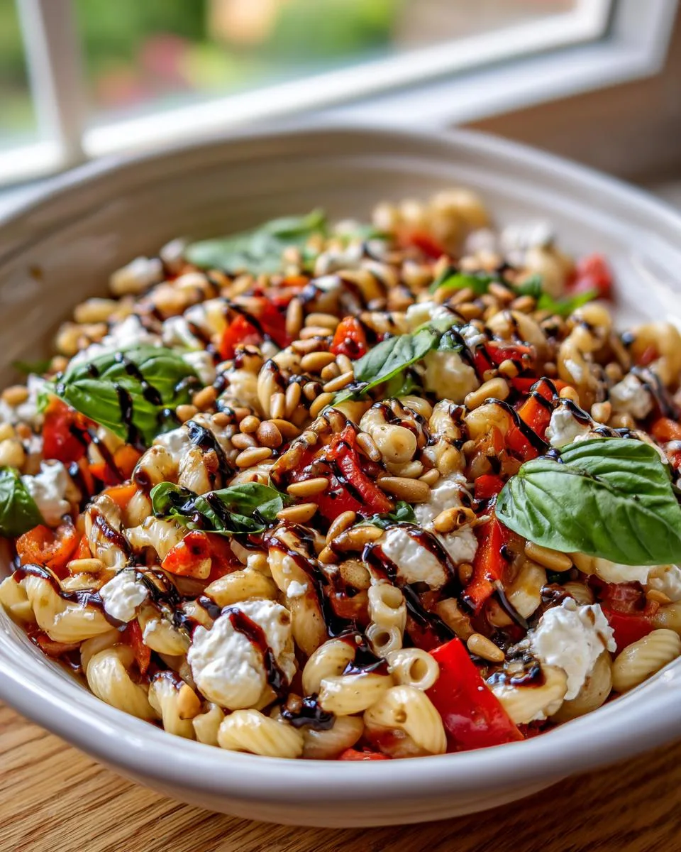 Fresh Cottage Cheese Pasta Salad - detail 4
