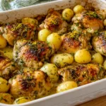 Greek Lemon Chicken Potatoes