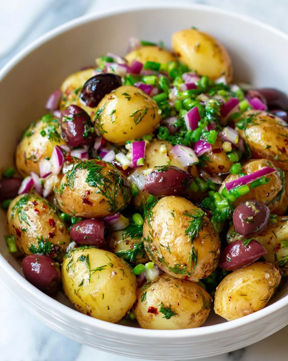 Greek Potato Salad Recipe - detail 1