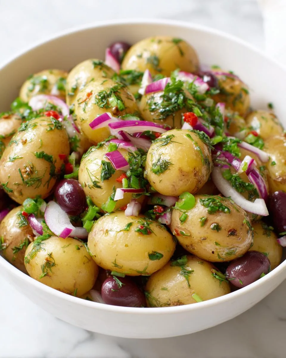Greek Potato Salad Recipe - detail 2