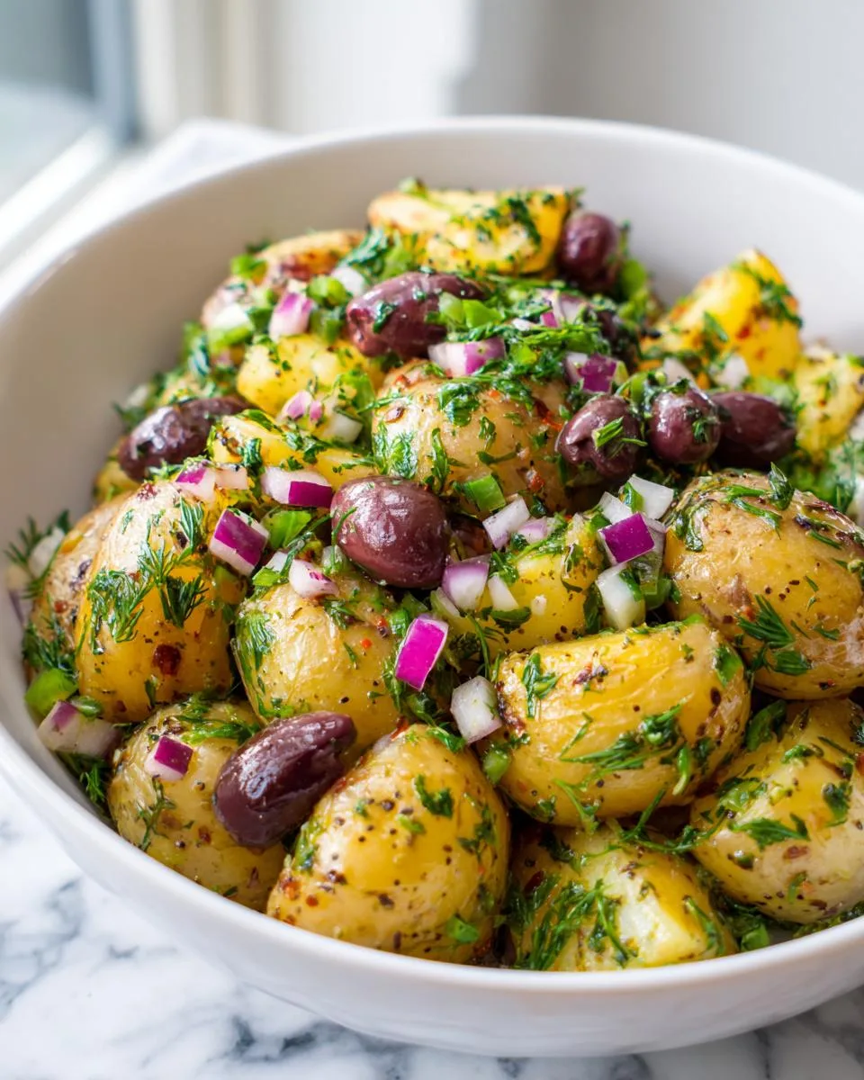 Greek Potato Salad Recipe - detail 3