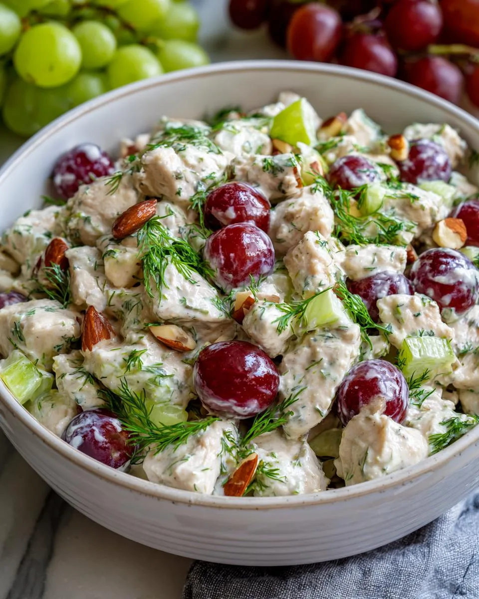 Greek Yogurt Dill Chicken Salad - detail 1