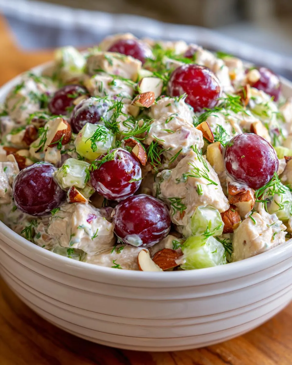 Greek Yogurt Dill Chicken Salad - detail 2