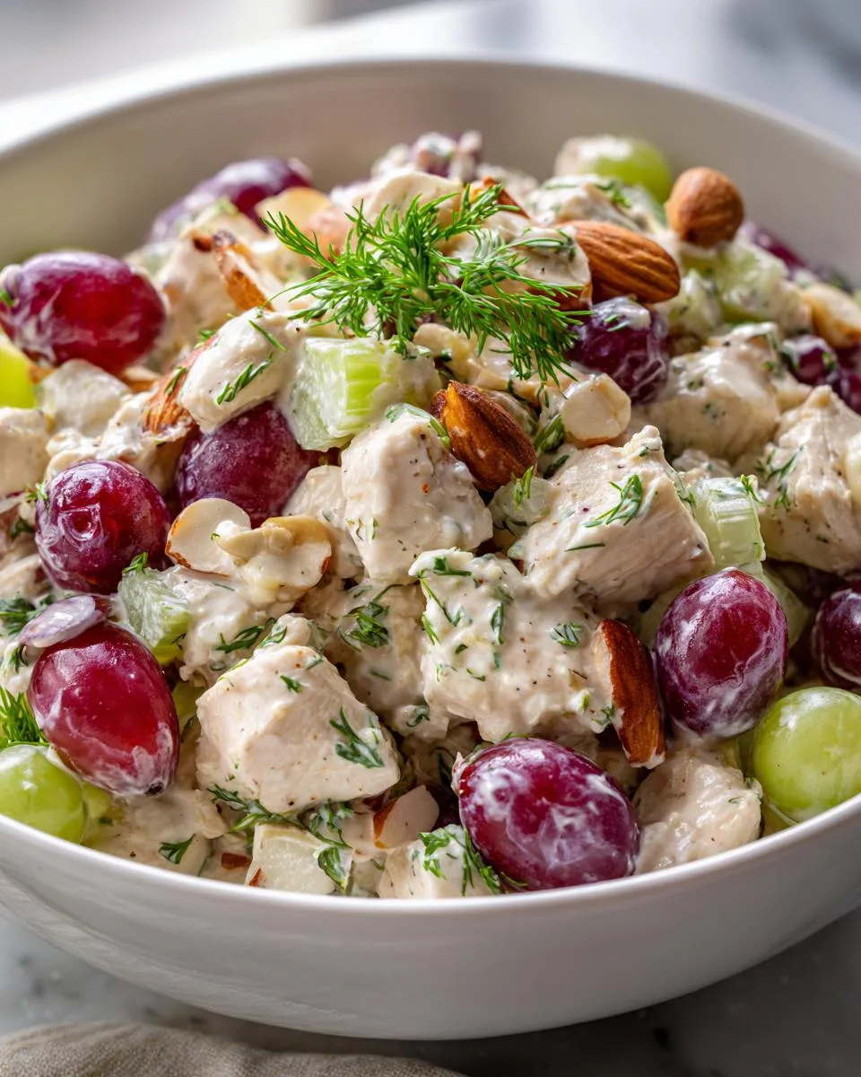 Greek Yogurt Dill Chicken Salad - detail 3