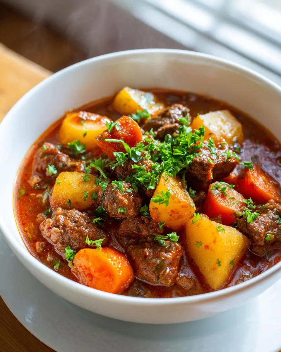 Hamburger Stew - detail 3