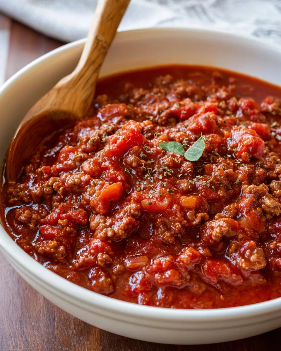 Homemade Spaghetti Sauce - detail 1