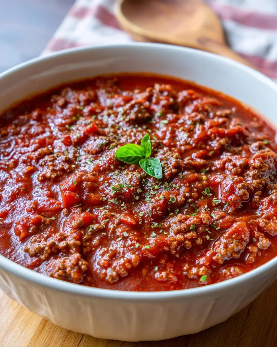 Homemade Spaghetti Sauce - detail 3