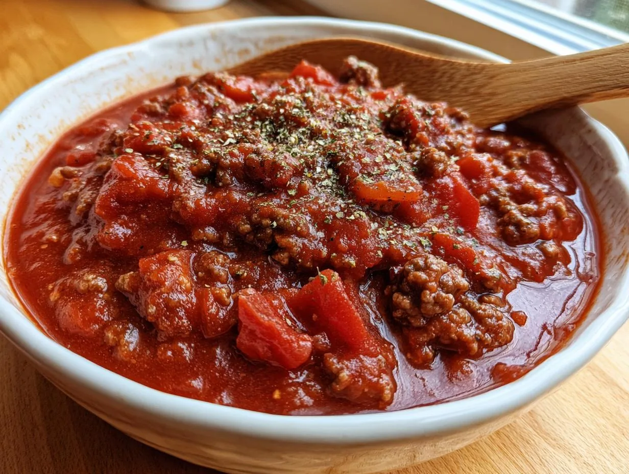 Irresistible Homemade Spaghetti Sauce in Just 1 Hour