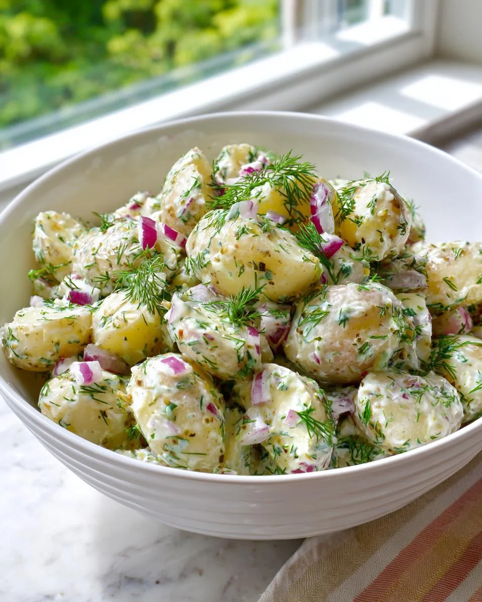 Ina Gartens Potato Salad - detail 2