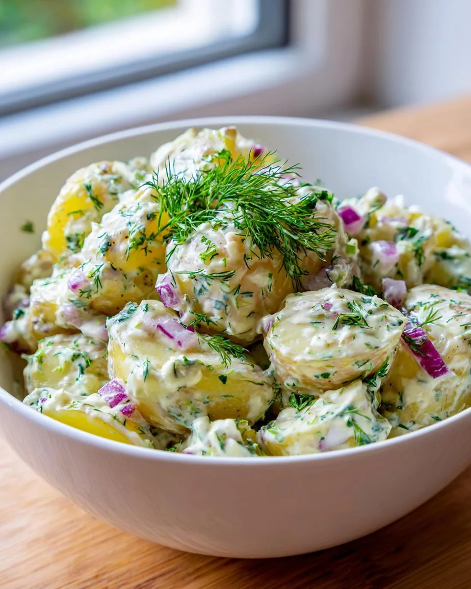 Ina Gartens Potato Salad - detail 3