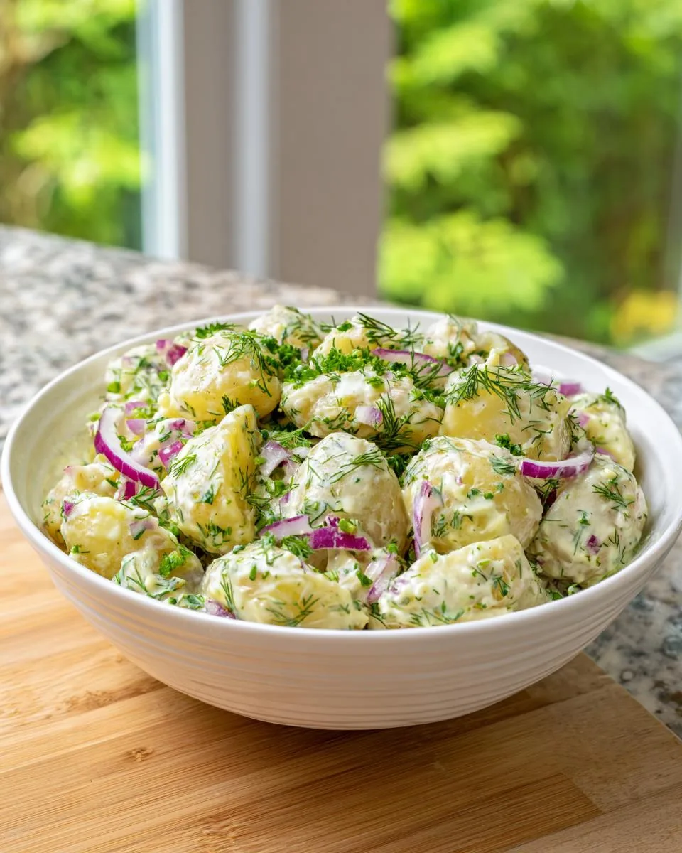 Ina Gartens Potato Salad - detail 4