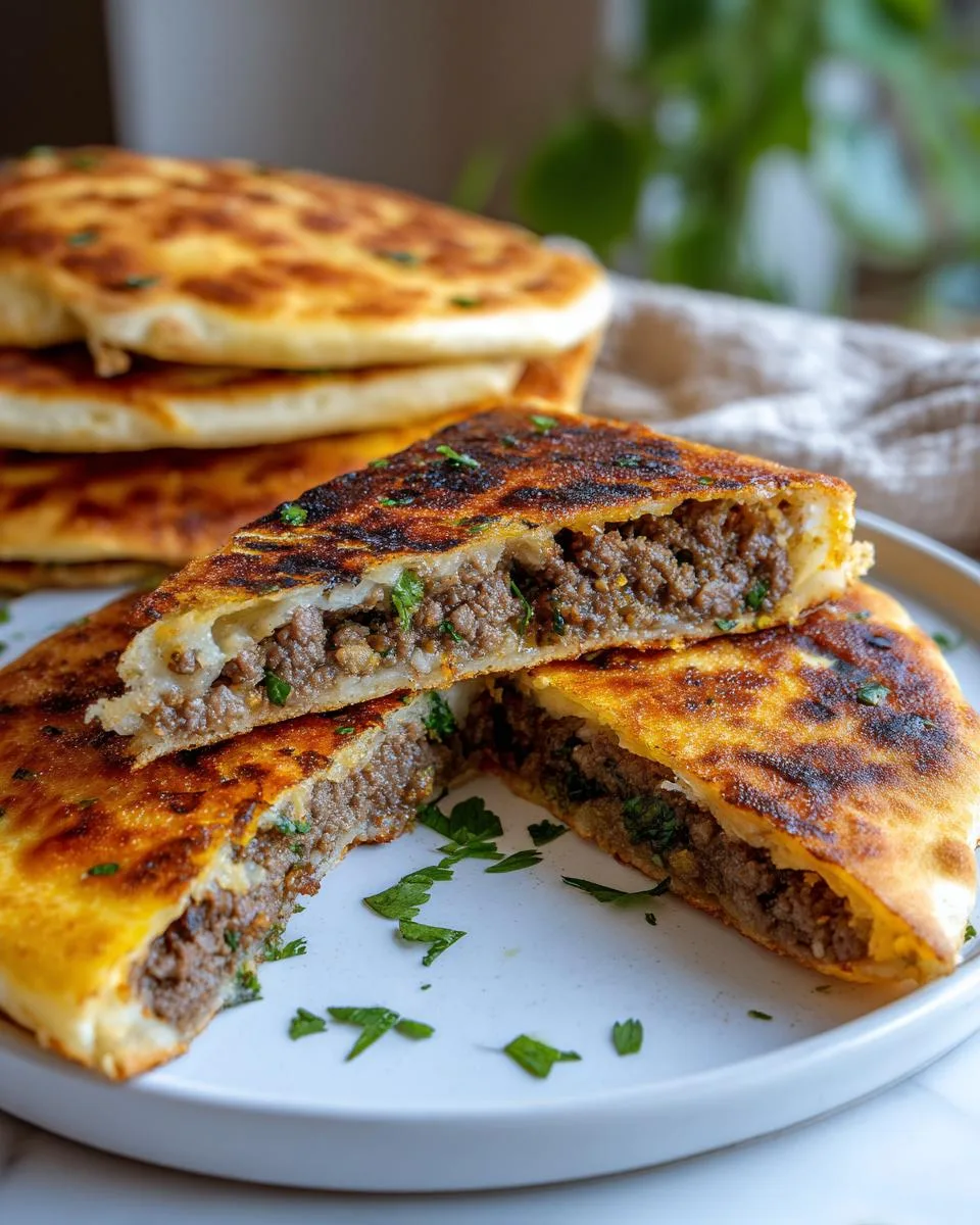 Lebanese Arayes - detail 3
