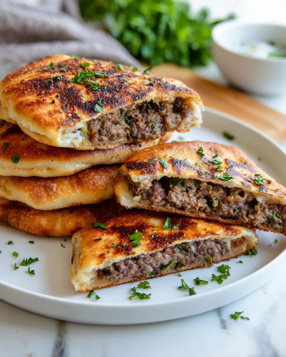 Lebanese Arayes - detail 4