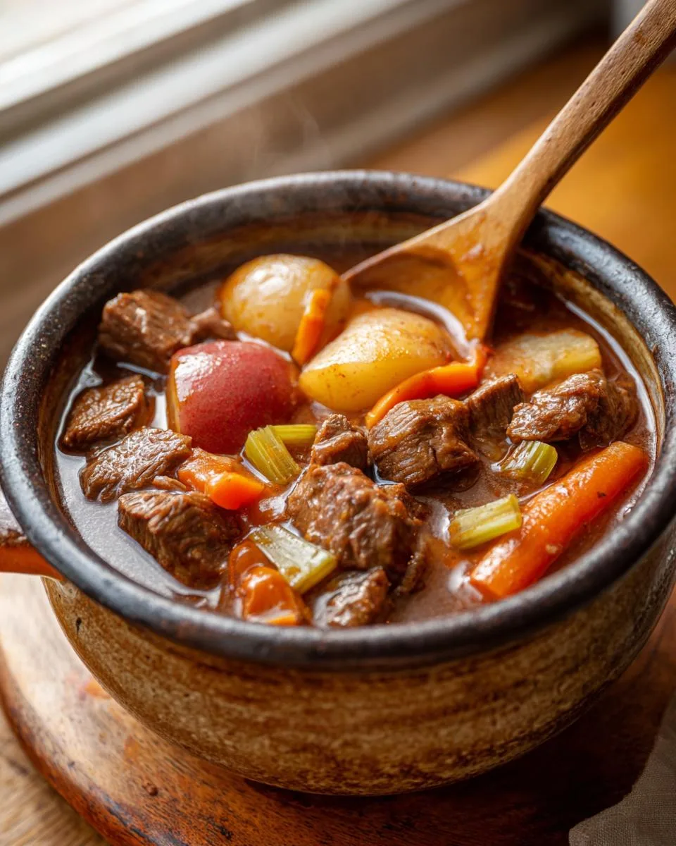 Old Fashioned Beef Stew - detail 2