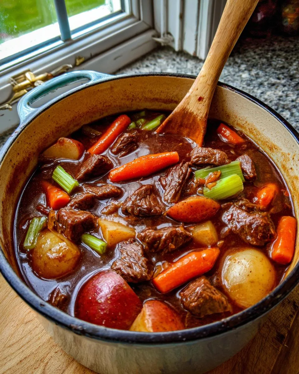 Old Fashioned Beef Stew - detail 3