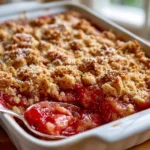 Old Fashioned Rhubarb Cobbler Recipe
