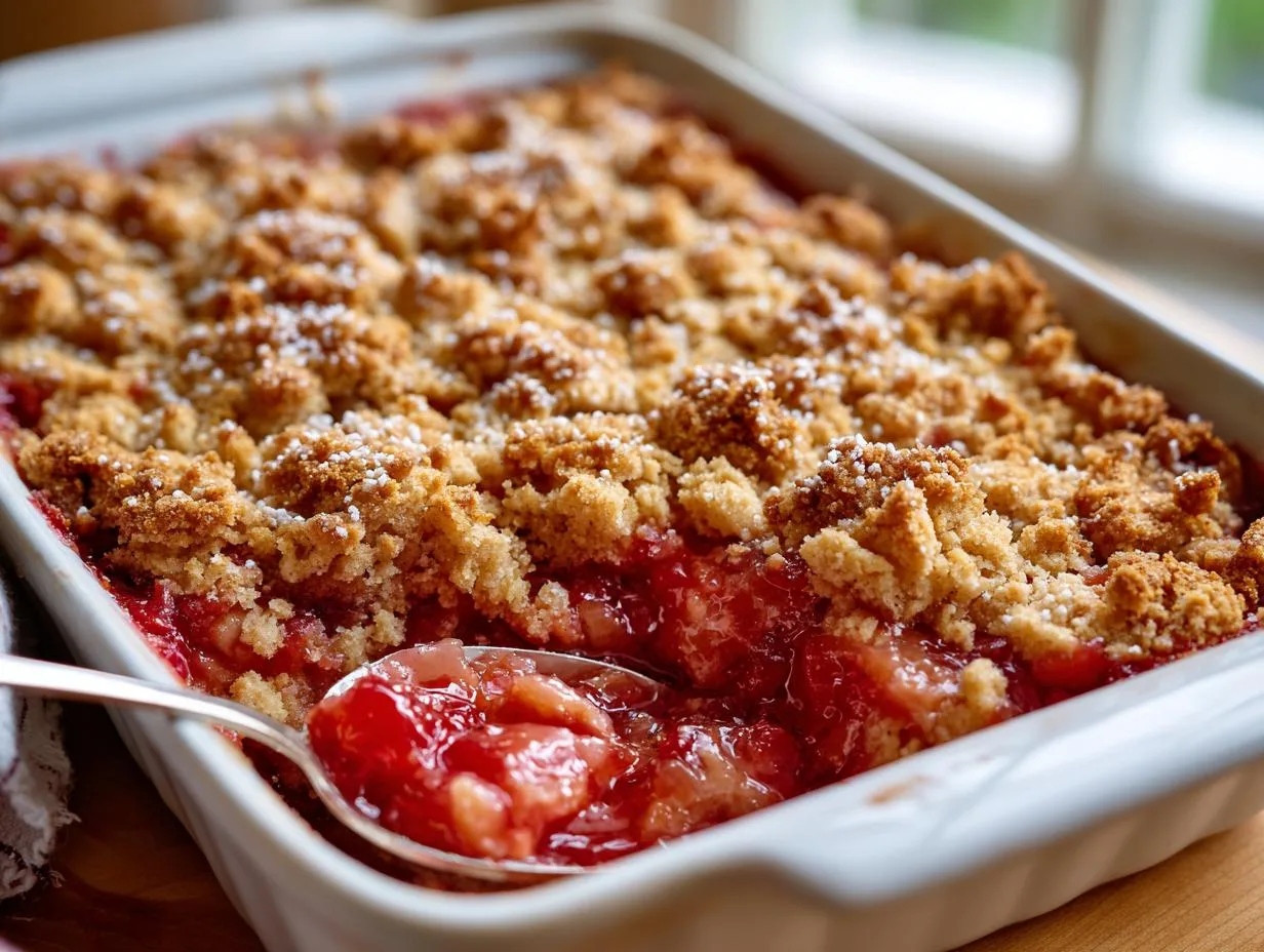 3 Secrets to Perfect Old Fashioned Rhubarb Cobbler Recipe