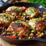 One Pan Cowboy Chicken Recipe
