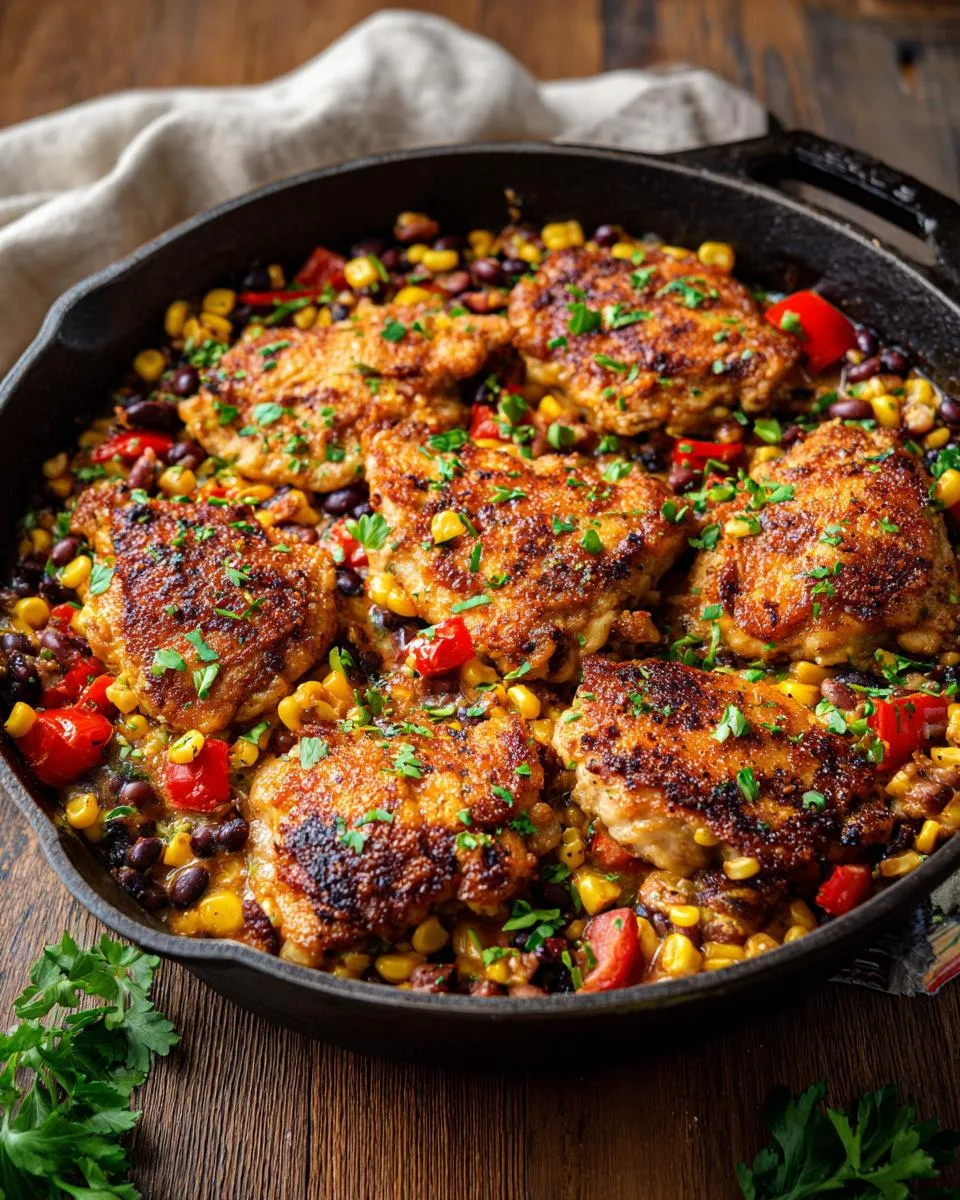 One Pan Cowboy Chicken Recipe - detail 2