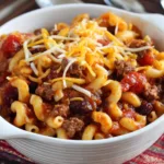 One Pot Beefaroni