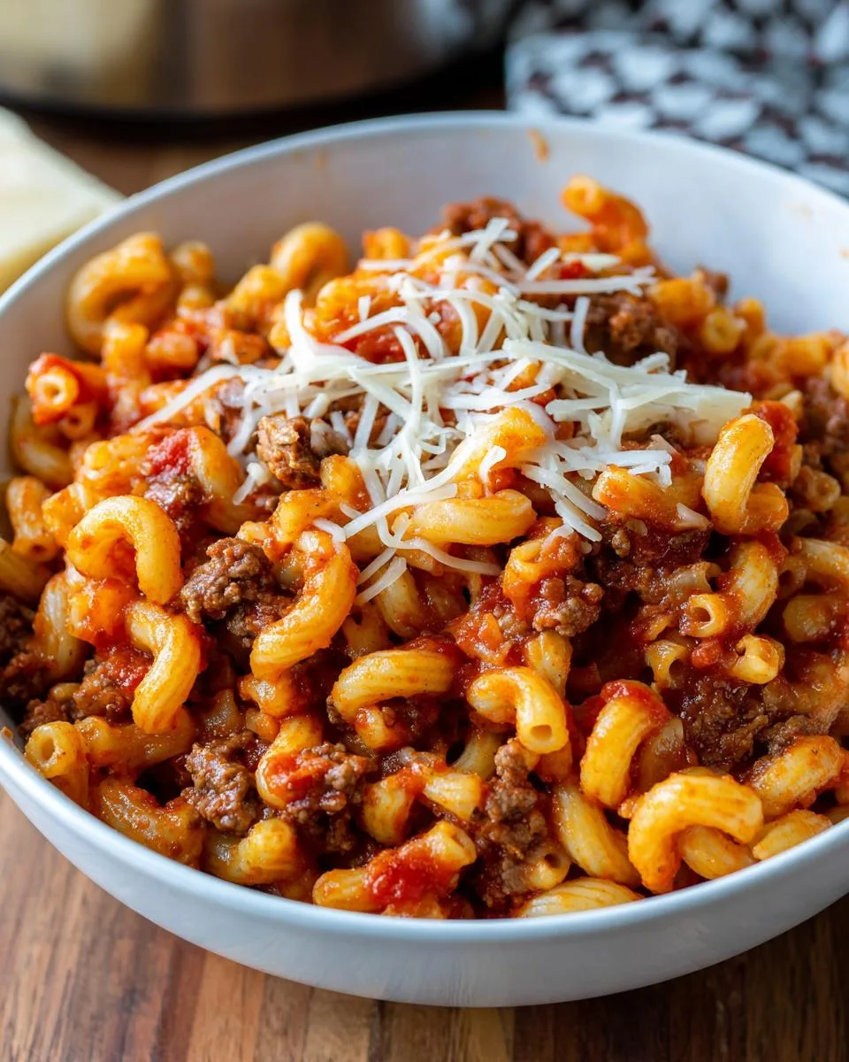 One Pot Beefaroni - detail 3