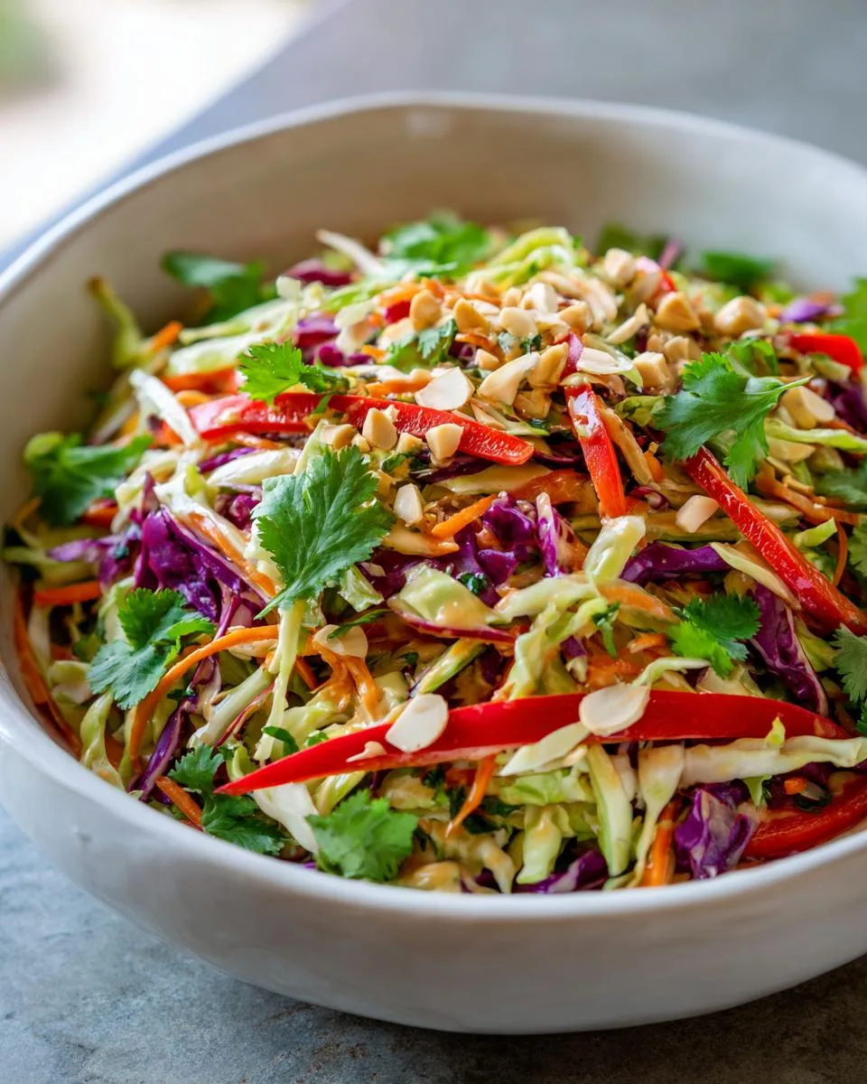 Raw Cabbage Salad - detail 1